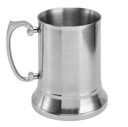 Caneca De Cerveja Inox  0.5 Lts 1380 (A&A)                  