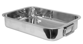 Tabuleiro Forno  40X28X5,5 Cm  Inox (Lz)                    