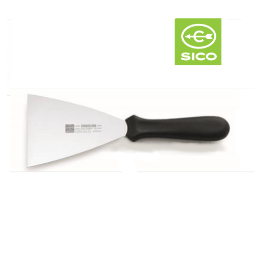Espatula Direita  Triangular  12Cm Cabo Preto               