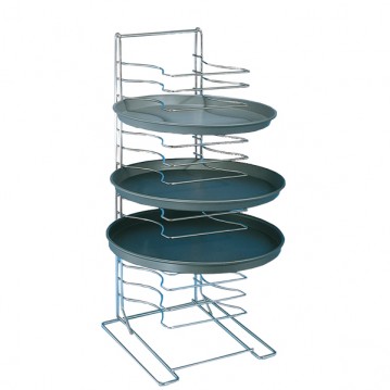 Rack P/ Pizzas - 15 Níveis  30,4X30,4X68 Cm Gp              