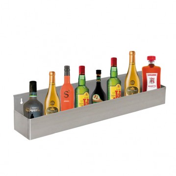 Suporte Inox P/8 Garrafas Fechado 820X110X90 Mm  (Gr)       