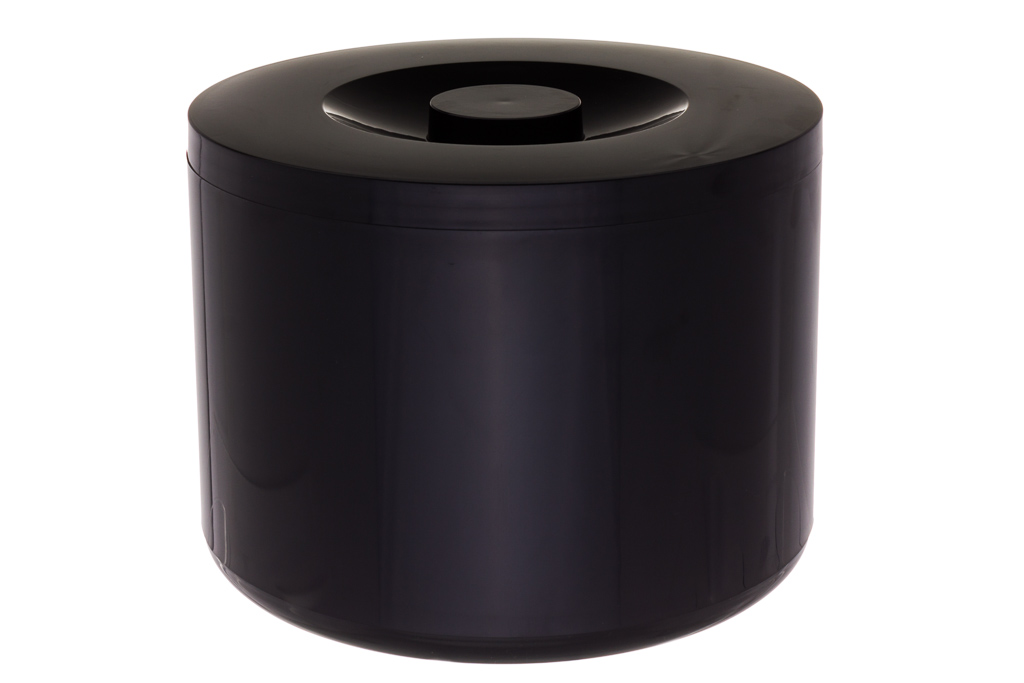Balde De Gelo Abs Preto 10Lts Diamet.29 Alt.22Cm            