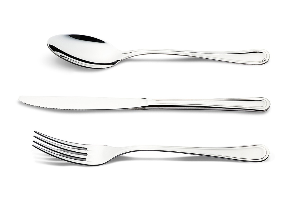 Colher Sobremesa Inox Modelo Paris -Unidade-                