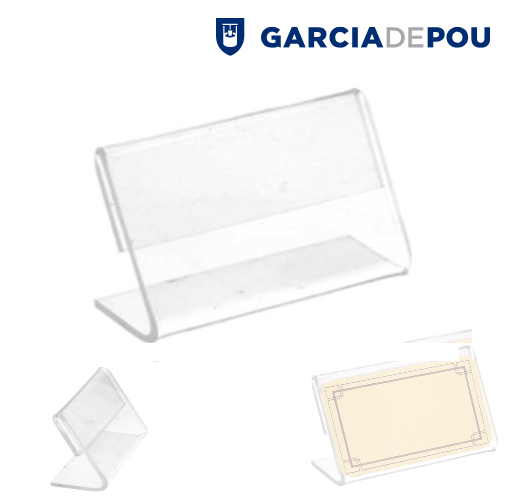 Cavalete Etiquetas Acrilico 6X4,4X2,5 Cm 10 Unid (Gp)       