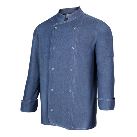 Jaleca Denim C/Molas 64  Tamanho-Xxl  Velilla               