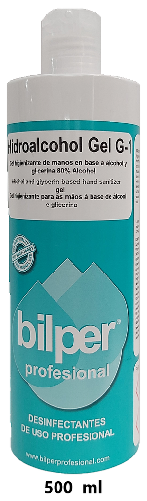 Hidroalcohol G-1 500Ml 80% Alcool E Glicerina Profissional  