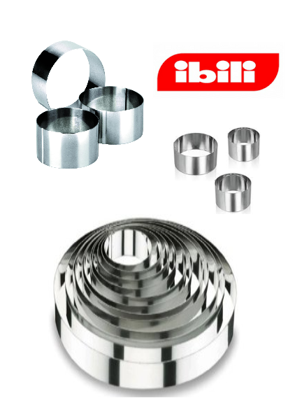 Aro Inox 20Cm Altura 4,5Cm Ibili                            