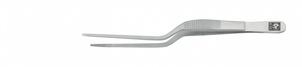 Pinça Culinária Fina Inox Curva 20Cm Icel                   