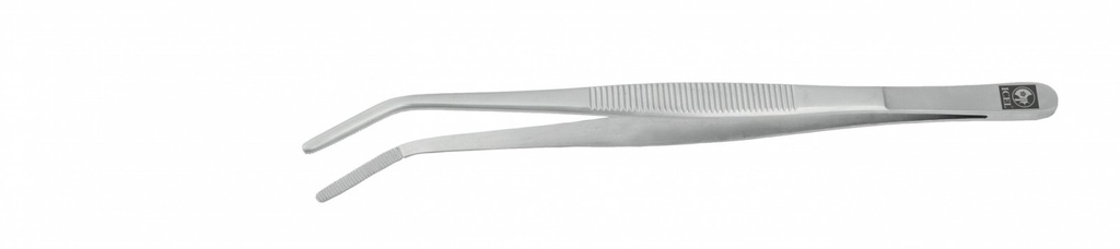 Pinça Culinária Fina Inox Ponta Curva 13Cm Icel             
