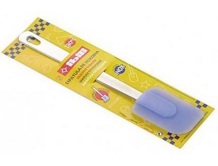 Espatula De Silicone Com Cabo Inox  6X9X30Cm Ibili          