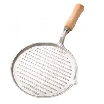 Grelhador Redondo Aluminio 19Cm C/Pega 1100                 