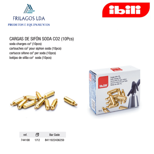 Recarga Sifao Soda 10 Unidades 744100 Ibili                 