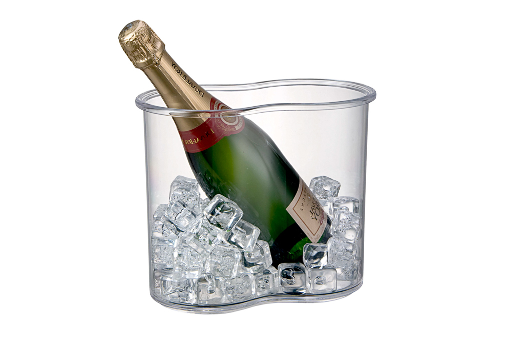 Balde Gelo Acrilico Vino Duo 4,4L 25X14,5X21Cm              