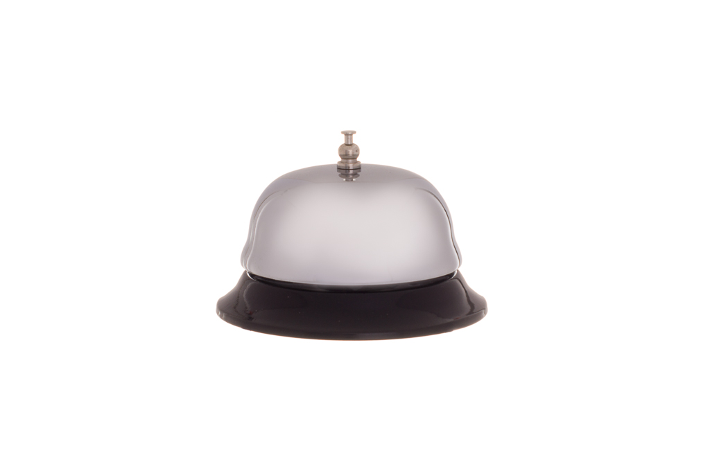 Campainha De Balcão Inox Ø10X6Cm                            