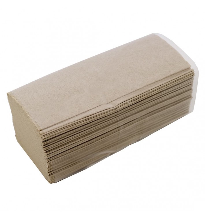 Toalhas Mãos 2 Folhas 21X22,5Cm Natural  4000 Unid          