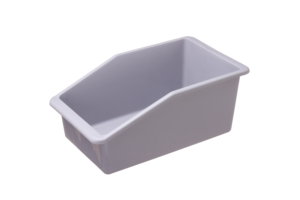 Caixa Multifunções Pp Cinza 29X17X11,5X8Cm                  