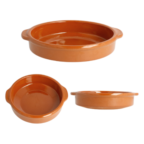 Caçarola Com Asas Em Terracota  450Ml  Ø 15X4,5Cm           