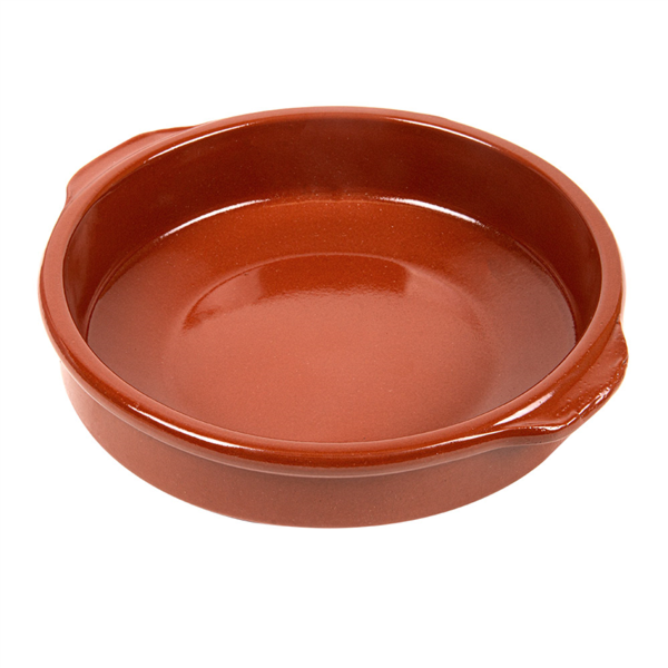 Caçarola Com Asas 550Ml 17X4,5Cm Castanho Cerâmica          