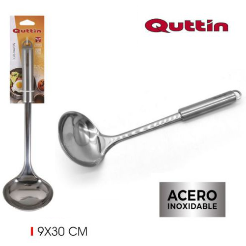 Concha 9X30Cm Linha Ss Silver  Quttin                       