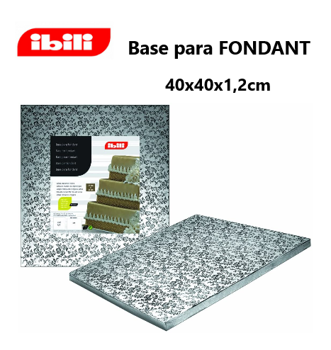 Base Para Fondant 40X40X1,2Cm Ibili                         