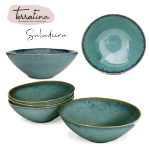 Saladeira - Amazonia Verde Tf1904 Ø265X95Mm Terrafina       