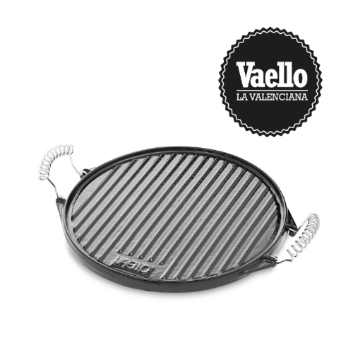 Chapa De Ferro Esmaltado Redonda Ø32Cm. Vaello              