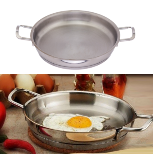 Frigideira C/ 2 Asas Anett Inox 18/10 Ø28X4Cm               