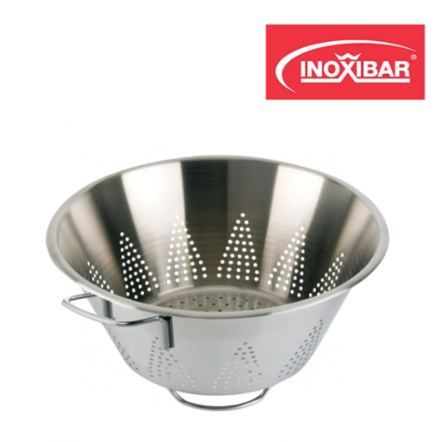 Escorredor Conico Inox 28Cm C/Asas  67529 Inoxibar          