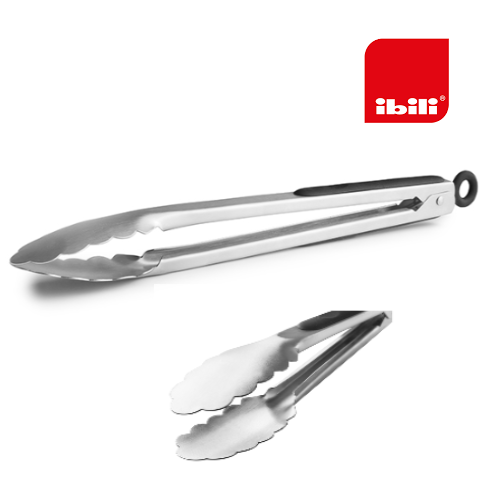 Pinça Inox Com Ponta 30Cm Ibili                             