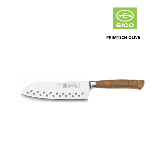 Faca Santoku  C/Alveolos 18Cm Primtech Olive Sico           