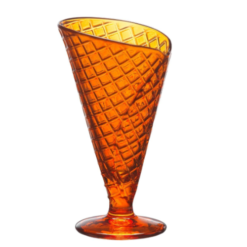 Taça De Gelado Laranja Gelato Dessert 21Cl Bormioli         