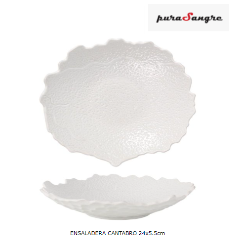 Saladeira Cantabro Ø24X5.5Cm  Purasangre                    