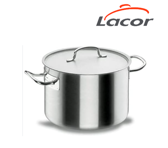 Panela Baixa C/T 32X26Cm 20.8Lts Chef Classic Inox Lacor    