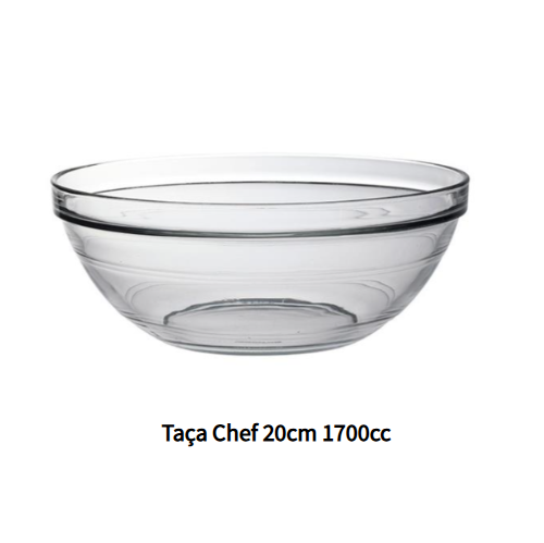 Saladeira Vidro Emp. 20X6,3Cm 53573 1700Cc Pasabhace        