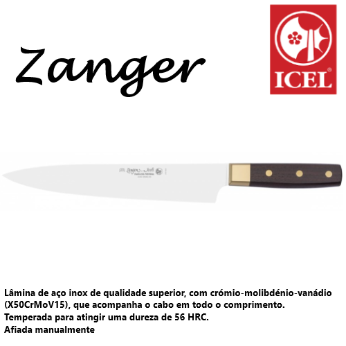 Faca De Chefe 15Cm Inox (X50Crmov15)  Zanger Icel           