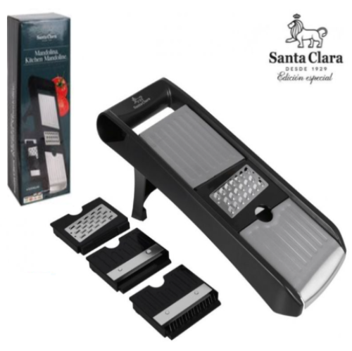Mandolina Com 4 Cortes Diferentes Regulavel Santa Clara     