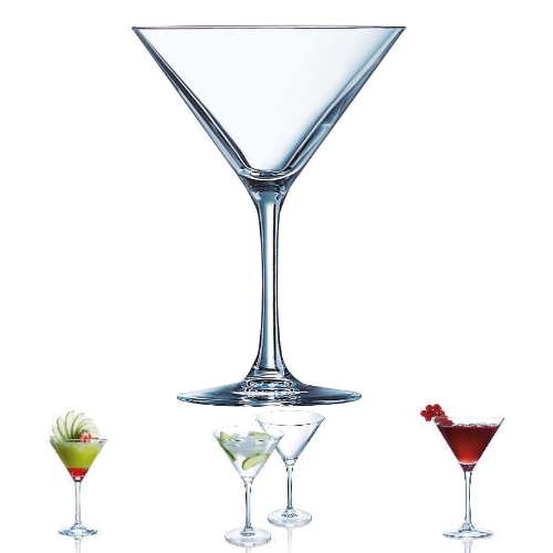 Cálice Cocktail Martini Vidro 30Cl 12X19Cm Luminarc         