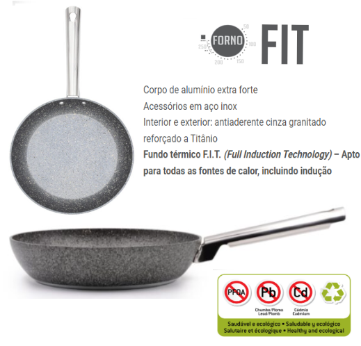 Frigideira Forno Todo Calor Granitado 30Cm                  