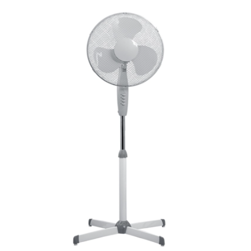 Ventoinha De Pé 50W Ø40Cm Regulavel Altura, 3 Velocidades   