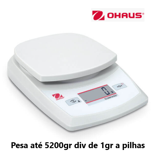 Balança Ohaus Modelo Cr-5200 5200Gr Div 1Gr                 