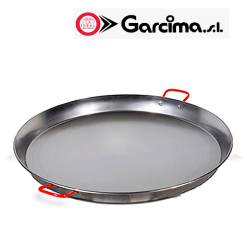 Paelheira Valenciana Aço Polido 50Cm 14 Doses Garcima       