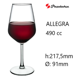 [107.440065] Calice Allegra 490 Cc Pasabahce                             