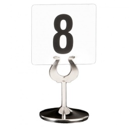 [107.17973] Cavalete Inox 10.2Cm Para Preços E Numeraçao                