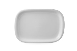 [107.460042] Travessa 30X20Cm Nº8 Porcelana Branca Ramhotel              