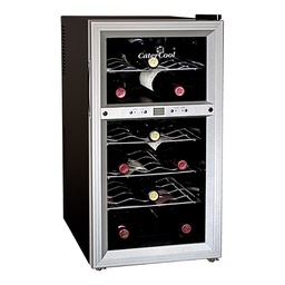 [100.480118] Armario Vinhos Tinto 18 Garraf. 49X35X66Cm (11-18ºc)        