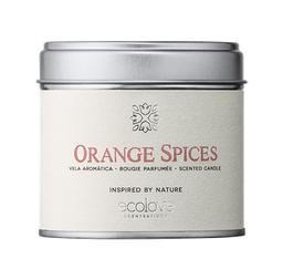 [009.620.TC12UND] Vela Aromatica Ecolove -Orange Spices-  Lata 175 Gr         
