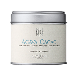 [009.620.TC07UND] Vela Aromatica Ecolove -Agava Cacao-  Lata 175 Gr           