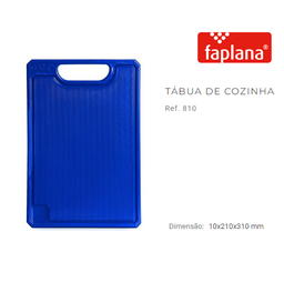 [107.24012] Tabua Cozinha 215X310Mm Azul Ref.810 (Faplana)              