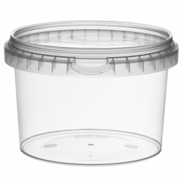 [107.206.88] Recepiente Inviolavel Cx+Tamp  565Ml Transp.Pp  264 Unid.   