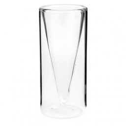 [107.21199] Copo Parede Dupla-40 Ml Transp. Cristal Borosilicato        